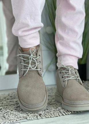 Ugg neumel beige🆕 шикарні жіночі уггі 🆕 купити накладений платіж7 фото