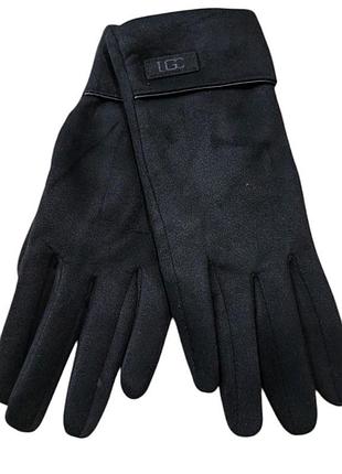 Перчатки сенсорные женские one size черный