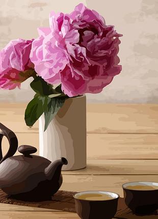 Картина по номерам. art craft "чайная церемония" 40*50 см 12122-ac