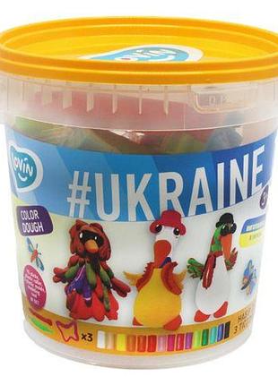 Набор для лепки "#ukraine lovin", 15 цветов