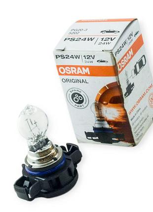 Автолампа a 12v ps24w pg20, 3 osram