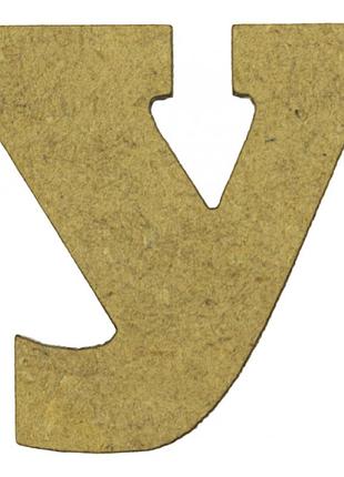 Літера українська 3см "у" мдф 3мм