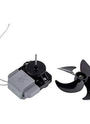 Двигун вентилятора f61-10g 11.3w + крильчатка холодильника whirlpool 481936170011