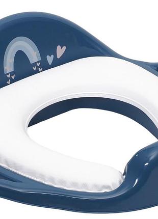 Накладка дитяча на сидіння унітазу meteo navy