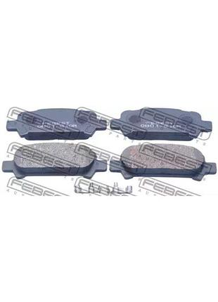 Колодки тормозные задние (subaru impreza g11 2000-2007), 0801-g10r
