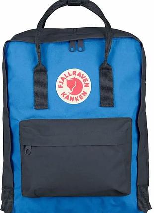 Рюкзак fjallraven kanken. graphite/un blue
