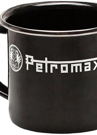 Кружка petromax enamel mug 300мл black