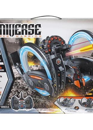 Уценка. машина с пушкой на радио управлении, стреляет пластиковыми шарикам - повреждена упаковка (hc171231у)