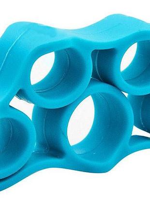 Эспандер для рук и пальцев easyfit gripflex 4 кг (синий)