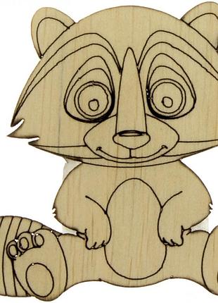 Єнот 5х6см фанера