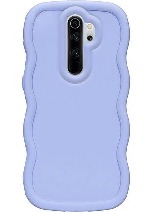 Чохол tpu ripple для xiaomi redmi note 8 pro lilac blue