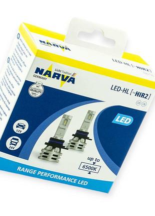 Автолампа led-hl hir2 12v-24v 6500k 24w rpl2 narva