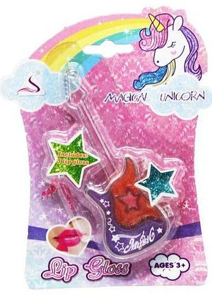 Уценка. набор косметики "блеск для губ: гитара" - заклеена упаковка