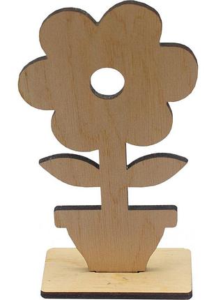 Вазон "ромашка" 13х7,5см фанера