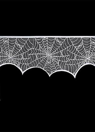 Декор на хэллоуин ткань 1 штука 46 на 244 см белый