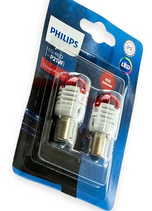 Автолампа светодиодная а 12-21 red philips led ultinon pro 3000