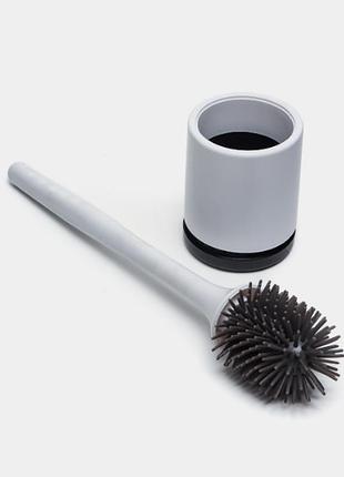 Ершик для унитаза силиконовый