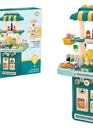 Игрушка набор магазин rx2000-22 с кассой, продуктами, на батарейках