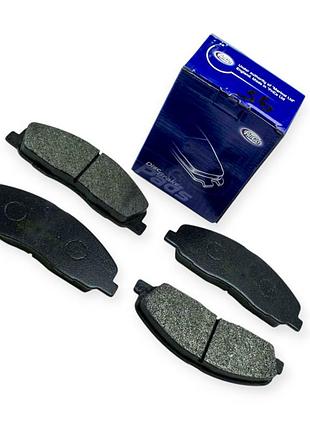 Колодки гальмівні газ 3302 next передні (к-кт 4 шт) frico