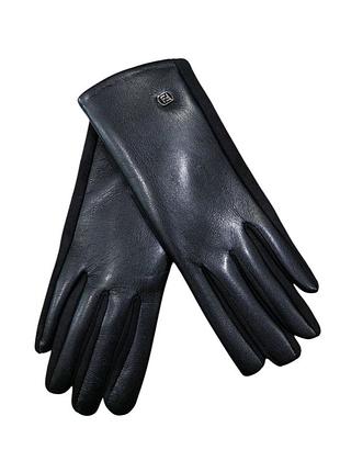 Женские перчатки сенсорные one size черный