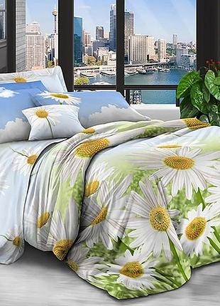 Постельное белье полуторное из поликотона 150×215 см,комфортный сон каждый день br-179 евро