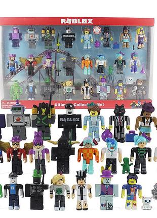 Огромный набор игровых фигурок roblox, игровые фигурки роблокс ultimate mega set 24 фигурки модель 2