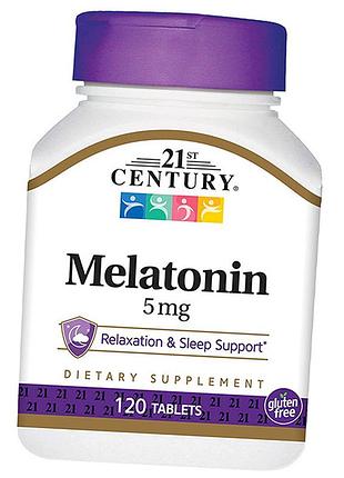 Мелатонін, melatonin 5, 21st century 120таб (72440003)