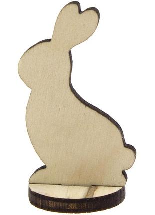 Кролик на підставці 4х2,5см фанера