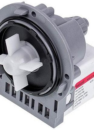 Помпа (насос) для стиральной машины rc0083 askoll 40вт (алюмин. обмотка, конт. разд. сзади; на 3 самор.)