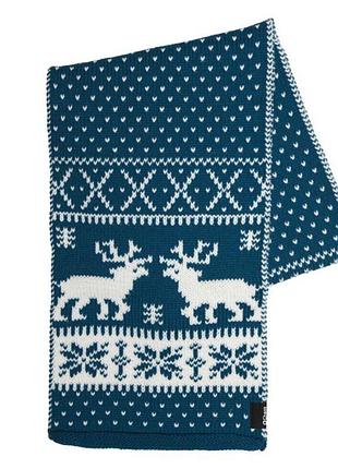 Шарф chaos riverhead білий-синій