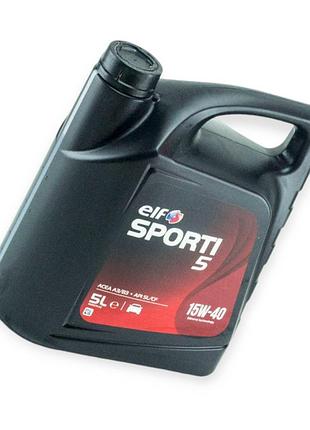 Масло моторное elf 15w-40 sporti 5 5л