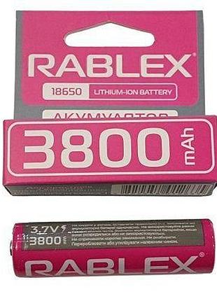 Аккумуляторы rablex 18650/3.7v/3800mah (400 шт)