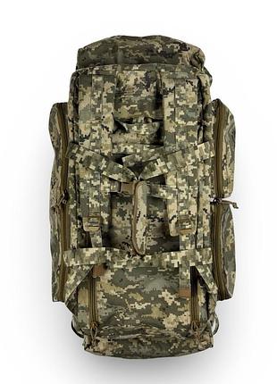 Сумка-баул тактическая, объем 85 литров, warrior spirit пиксель