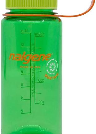 Пляшка nalgene wide mouth sustain water bottle 0.5l melon ball