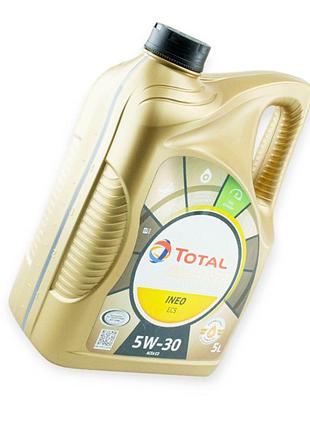 Масло моторное total 5w-30 quartz ineo ecs c2 5л