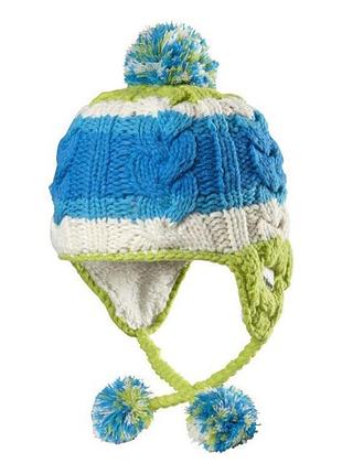 Шапка chaos scale для хлопчиків, синій-зелений