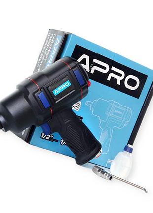 Гайковерт пневматичний 1/2" 870нм, 7000об/хв profi apro