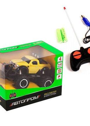 Уценка. машина на радиоуправлении "пикап" из серии "автопром" - нету пульта