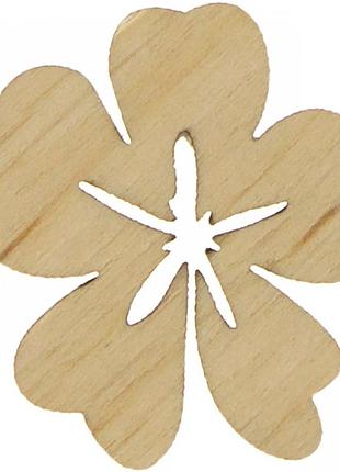 Квітка "барвінок" 3х3см фанера