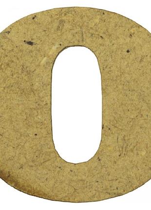 Літера українська 3см "о" мдф 3мм