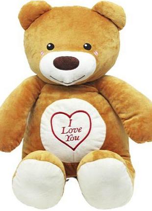 Мягкая игрушка "медведь лакомка", 60 см (рыжий) (0189)