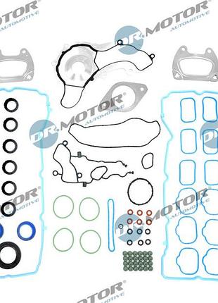 Комплект прокладок из разных материалов full set chrysler/vag 3.6i erb 10- без пр г/б dr drm61210