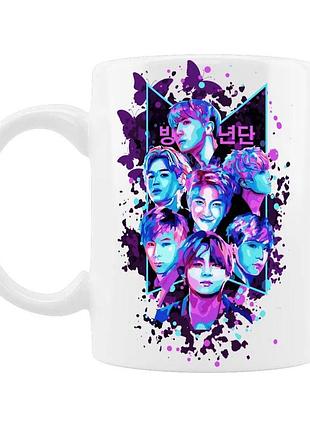 Чашка "bts" бтс 2