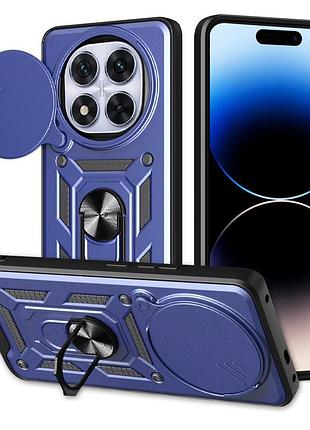 Ударостійкий чохол camshield serge ring для xiaomi redmi note 14 pro 4g синій
