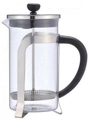 Заварник 350мл стекло + нержавеющая сталь con brio cb-5535