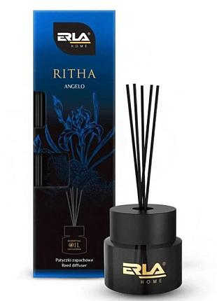 Ароматические палочки erla home ritha анджело 100мл для дома и офиса с эфирными маслами шипровый аромат ve-33
