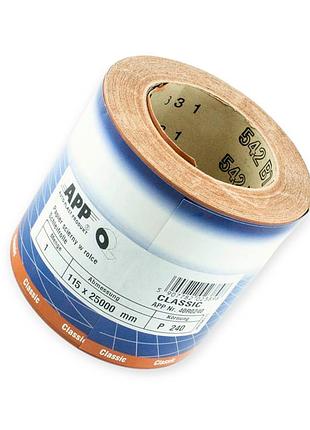 Наждачная бумага app 240 (115мм*25) рулон