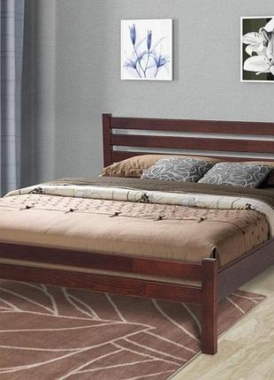 Ліжко еко 1400*2000, горіх темний