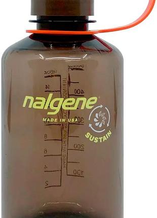 Бутылка nalgene narrow mouth sustain water bottle 0.5l woodsman