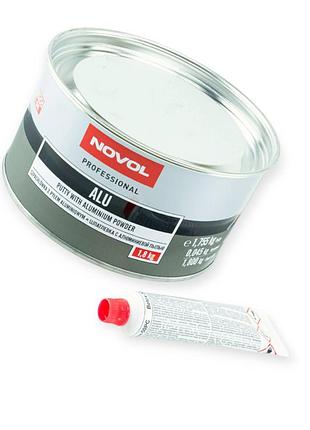 Шпатлёвка novol alu алюминий 1,8 кг (алюминиевая пыль)